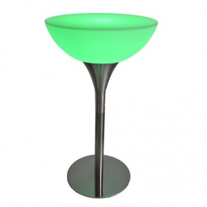 LED Light up Cocktail Table 24"